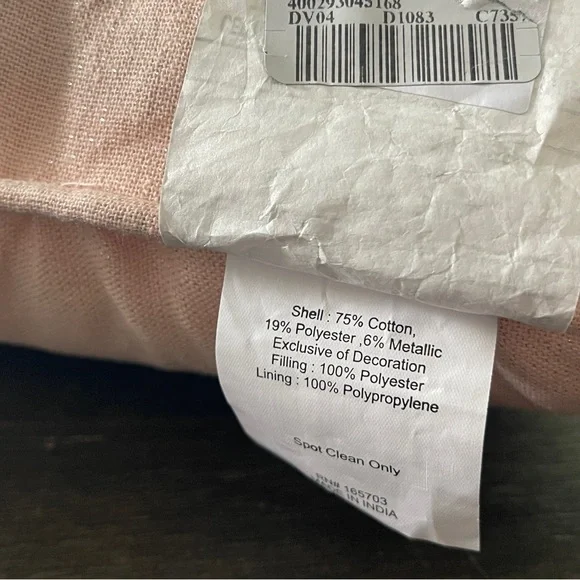 Puppy Dog Pink Accent Pillow New With Tag - Picture 4 of 4